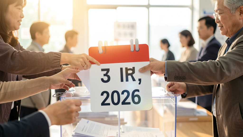 2026 지방선거, 언제 어디서 치러지나요?
